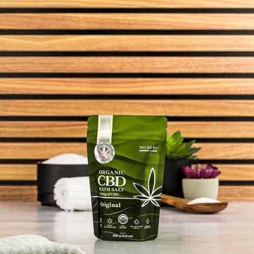 Organic CBD Bath Salt - Original - 250g pouch