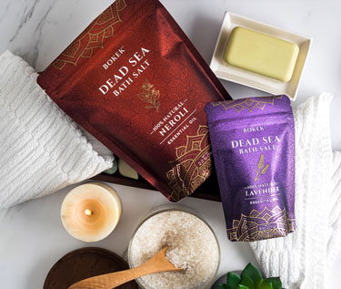 Bokek Organic Scented Dead Sea Bath Salts